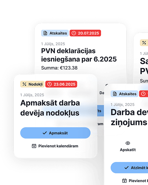 Atskaites un kalendāra ilustrācija